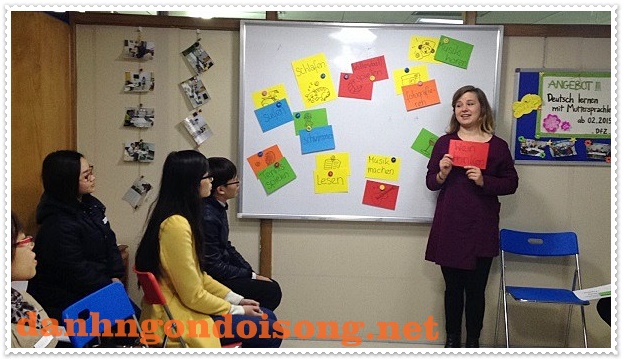 Luyện thi tiếng Đức tại trung tâm