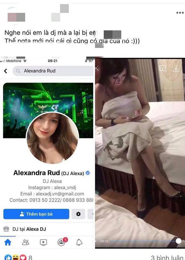 Clip nóng DJ Alexandra Rud