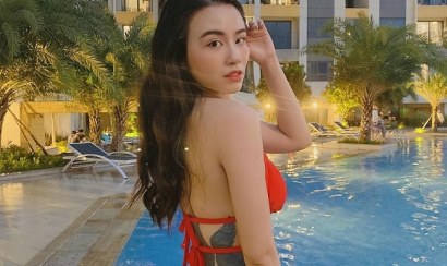 Clip Linh Miu khỏa thân khoe 3 vòng siêu nóng gây sốt CĐM