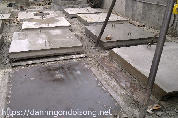 Một hệ thống hố ga tách mỡ