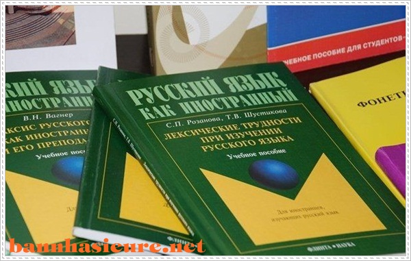 Bảng chữ c&aacute;i học tiếng Nga