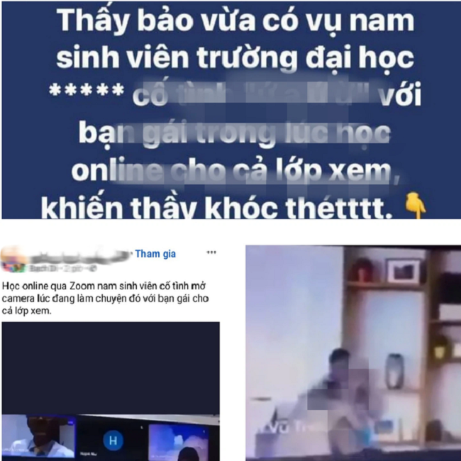 full clip cặp đ&ocirc;i sinh vi&ecirc;n đang l&agrave;m chuyện ấy m&agrave; qu&ecirc;n tắt camera khi học online mới nhất