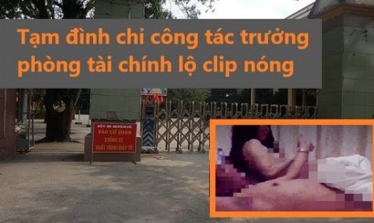 [CÓ LINK] Clip trưởng phòng tài chính huyện Phú Xuyên lộ clip nóng FULL HD
