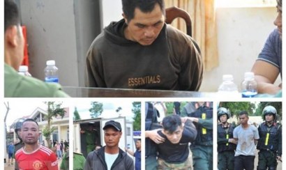 Clip nổ súng tấn công trụ sở công an xã ở Đắk Lắk