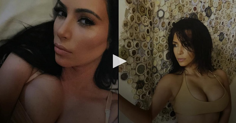 Video Kim Kardashian lộ clip không che