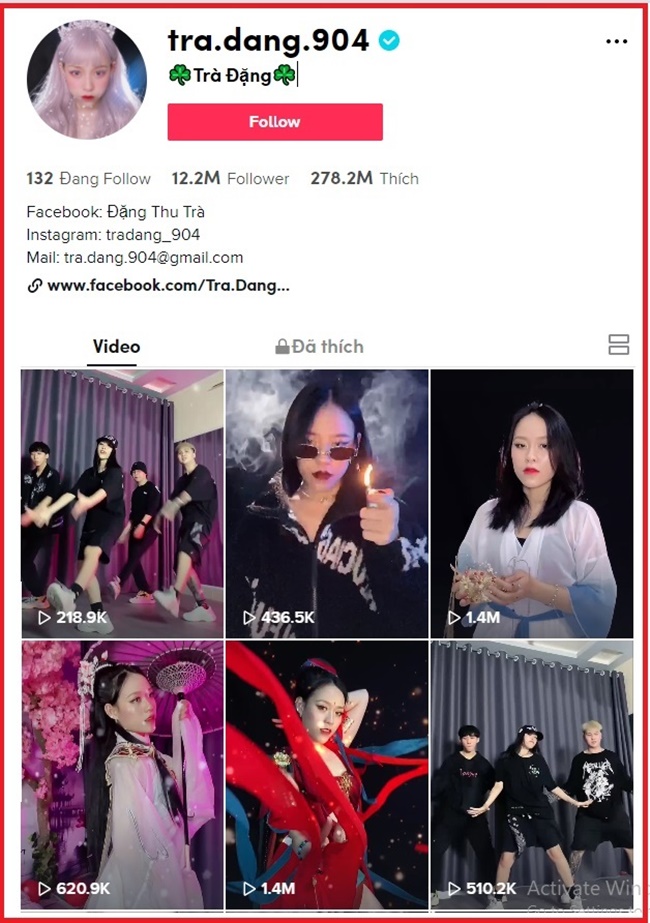 Tiktoker Trà Đặng lộ ảnh nóng 12