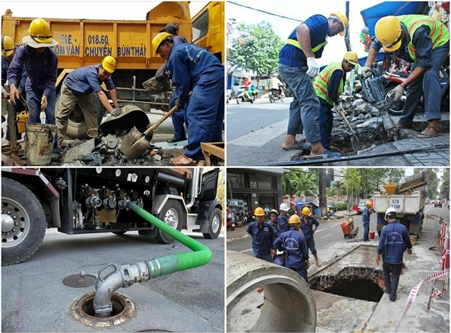 Dịch vụ nạo v&eacute;t hố ga quận 7 quy tr&igrave;nh l&agrave;m việc chuy&ecirc;n nghiệp