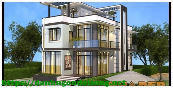 Mẫu nh&agrave; đẹp cho việc nghỉ dưỡng 3