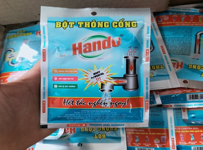 Hướng dẫn sử dụng bột th&ocirc;ng cống đ&uacute;ng c&aacute;ch