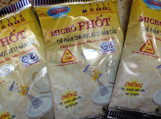 hướng dẫn sử dụng bột th&ocirc;ng cống micro phốt