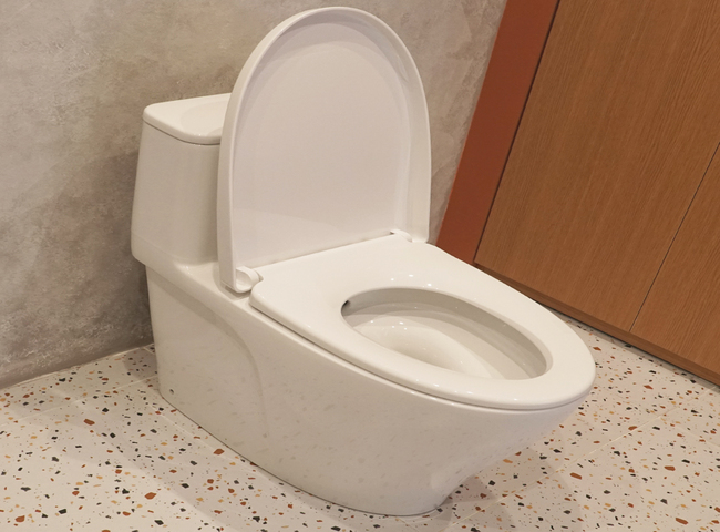 Bồn cầu bị nghẹt do x&agrave; ph&ograve;ng giặt đồ