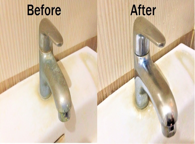 C&aacute;ch tẩy v&ograve;i nước inox